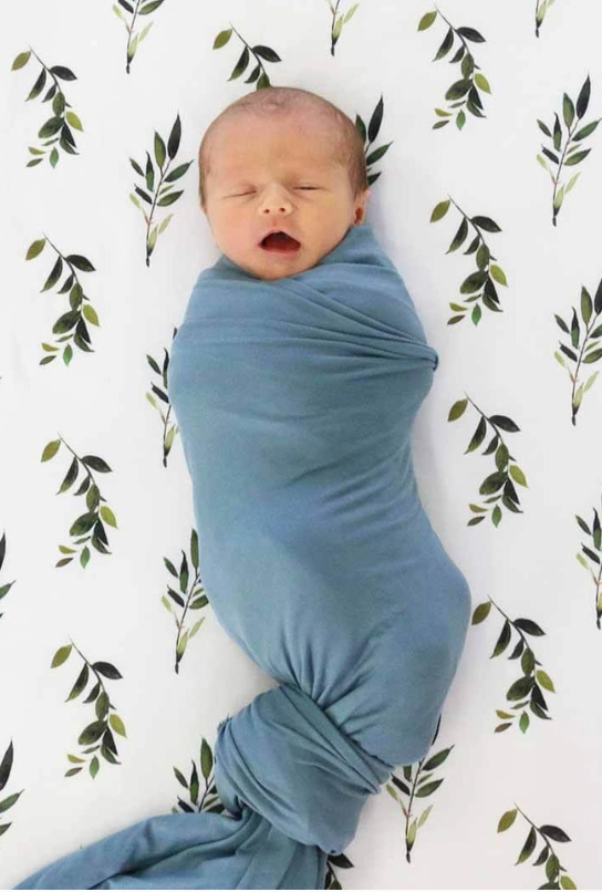 Solid Bamboo Swaddle Blanket