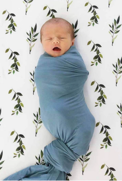 Solid Bamboo Swaddle Blanket