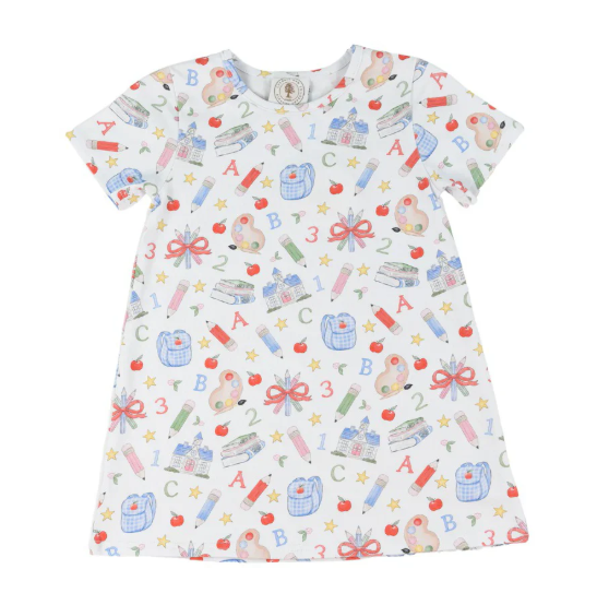 School Supplies Susie Swing Dress