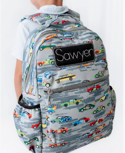 Backpack - Race Cars
