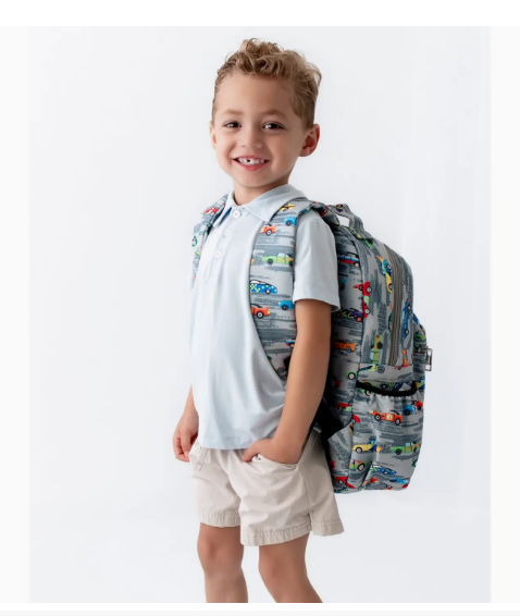 Backpack - Race Cars