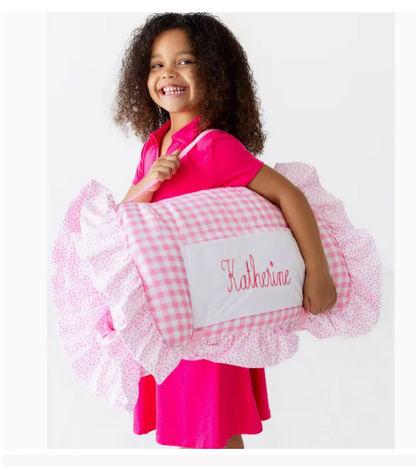Girls Nap Mat - Ruffle
