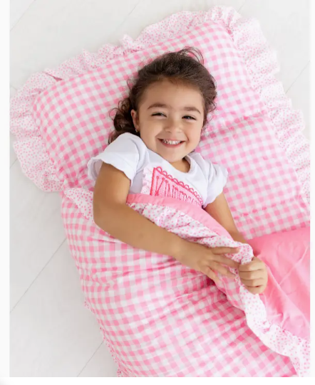 Girls Nap Mat - Ruffle