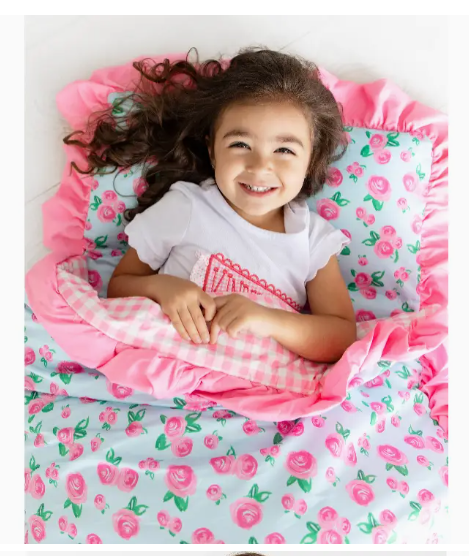 Girls Nap Mat - Ruffle