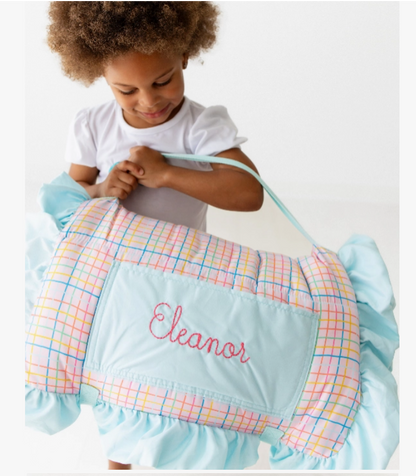 Girls Nap Mat - Ruffle