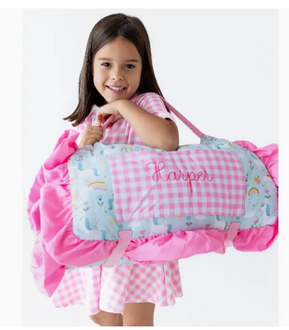 Girls Nap Mat - Ruffle