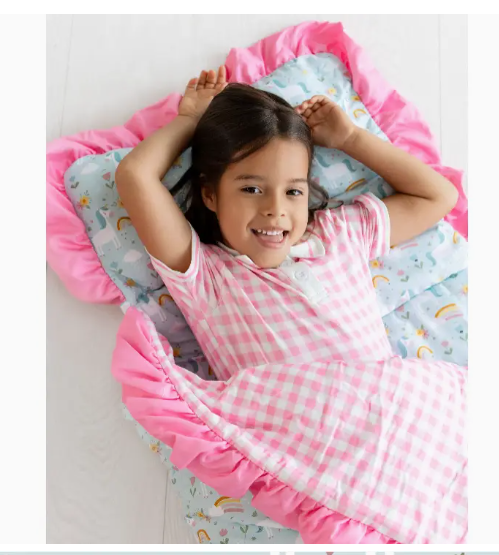 Girls Nap Mat - Ruffle