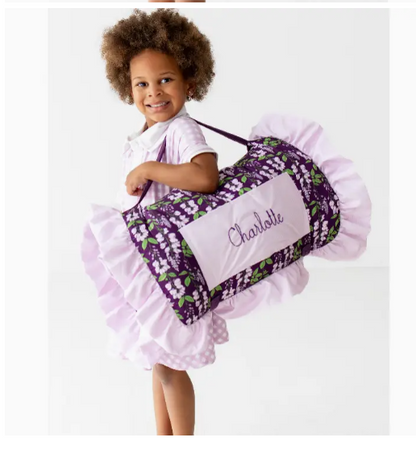 Girls Nap Mat - Ruffle
