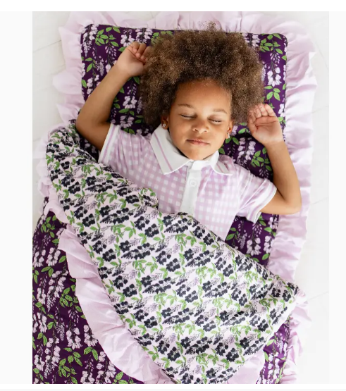Girls Nap Mat - Ruffle