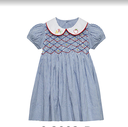 Royal Blue Cate Dress - ABC Smock
