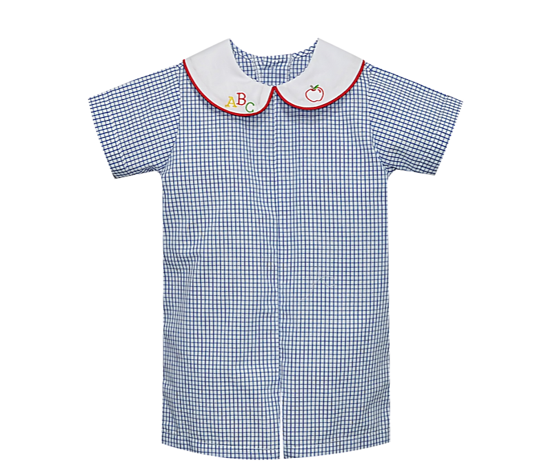Royal Blue William Romper - ABC