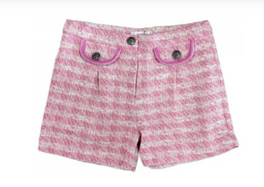 Pink Tweed Shortie