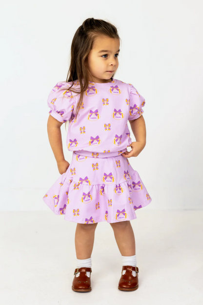 Geaux Girl Whirl & Twirl Skirt Set