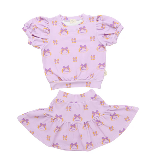 Geaux Girl Whirl & Twirl Skirt Set