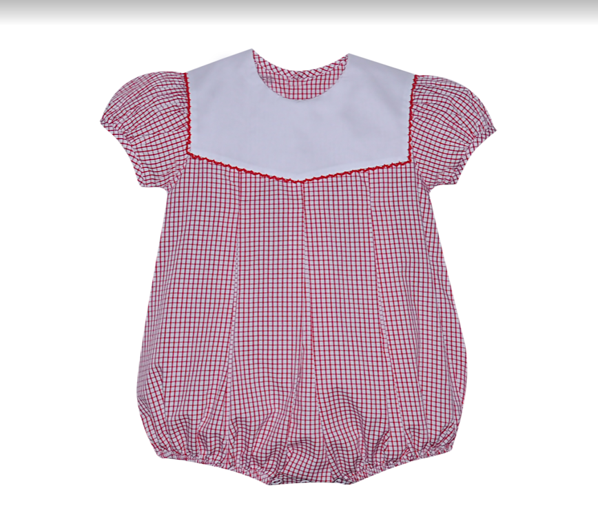 Red Reece Bubble/Picot Collar-RGBRQPC
