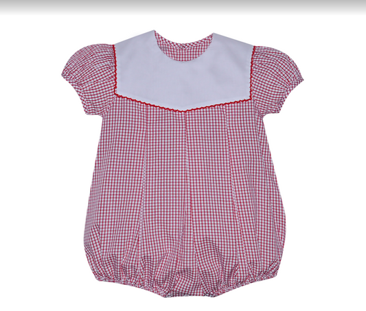 Red Reece Bubble/Picot Collar-RGBRQPC