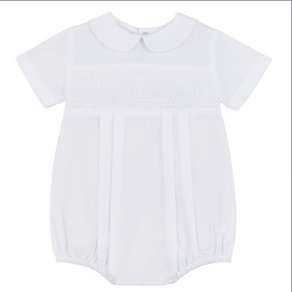 Classic Smocked Romper-976/24000/97445