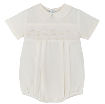 Classic Smocked Romper-976/24000/97445