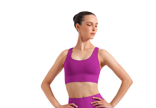 X Back Crop Top-Z30032