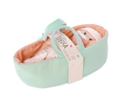 Love Stella, My 1st Doll & Bassinet Peach