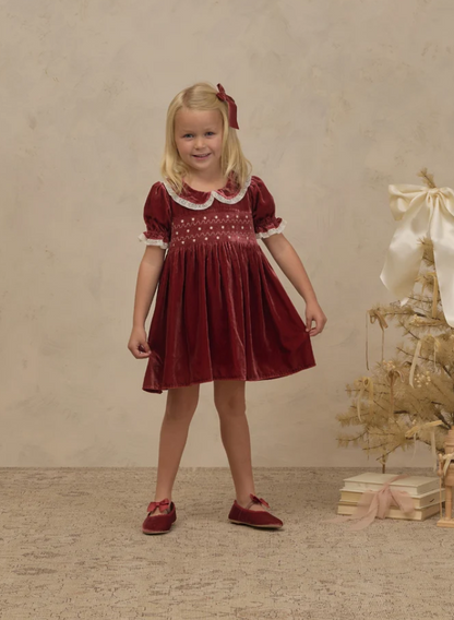 Elizabeth Dress - Ruby