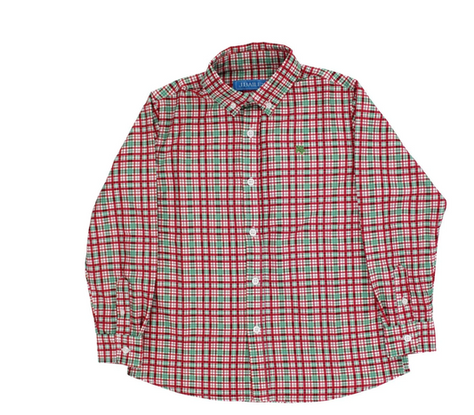 Perf Button Down Shirt-Roscoe