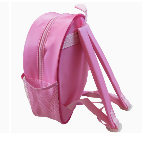 Pink Back Pack with Pink Ballet Shoe