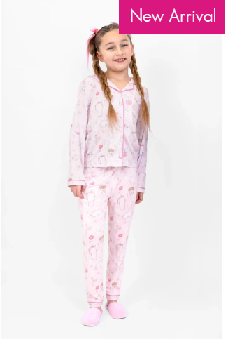 Blush Club Jersey Pajama