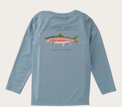 LS Rainbow Trout Perf Shirt
