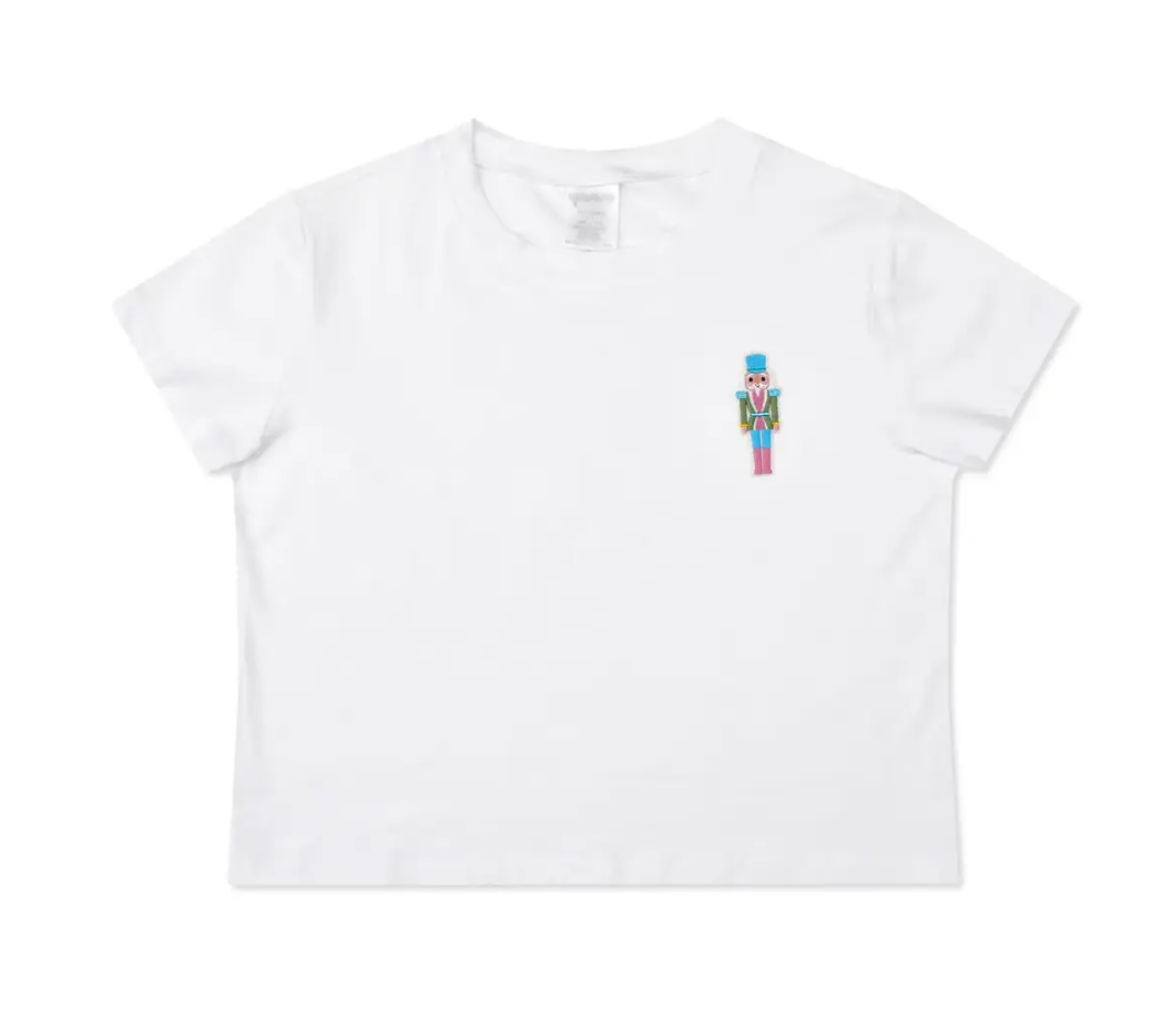 Sweet Nutcracker Embroidered T-Shirt