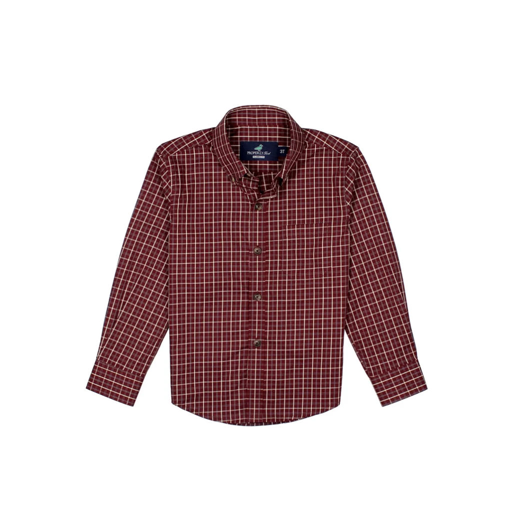 Woodland Sportshirt Beetroot-0005
