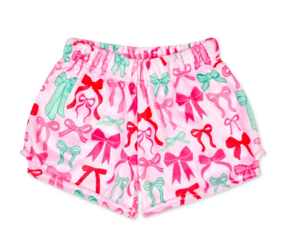 Christmas Plush Shorts