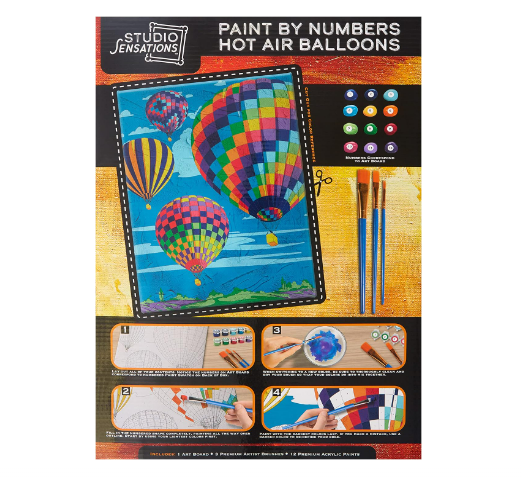 Paint by Numbers Art Kit