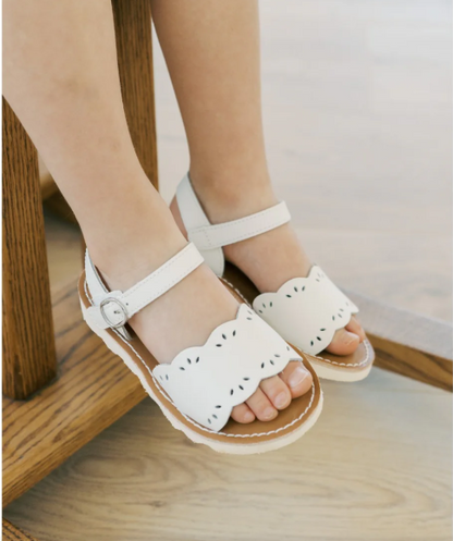 Ella Scalloped Sandal - K510