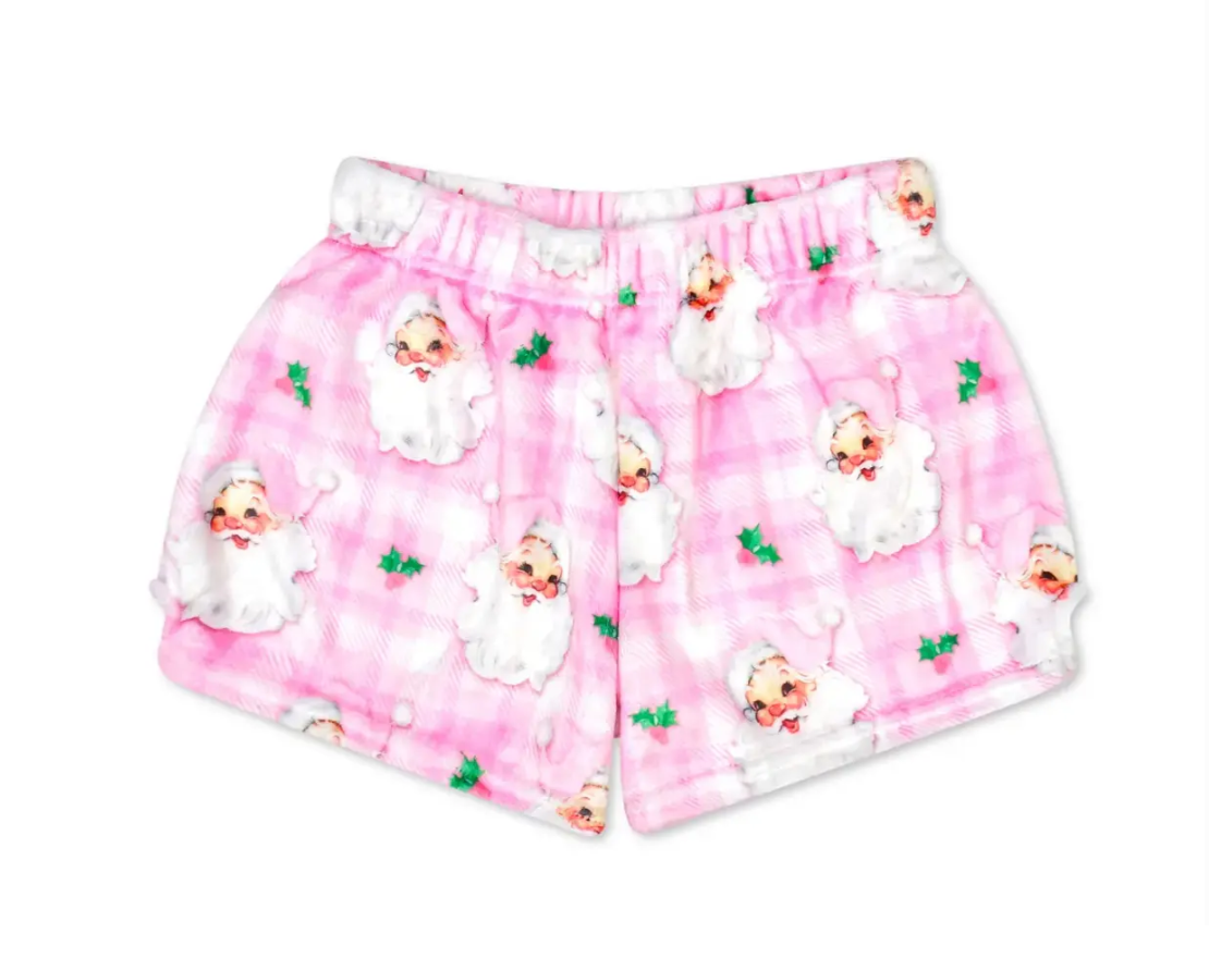 Christmas Plush Shorts