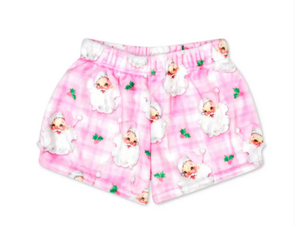 Christmas Plush Shorts