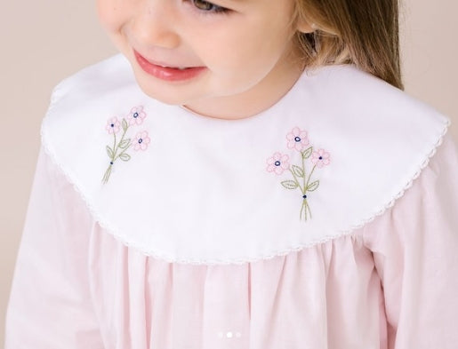 Sandra L/S Bubble - Pink Flowers