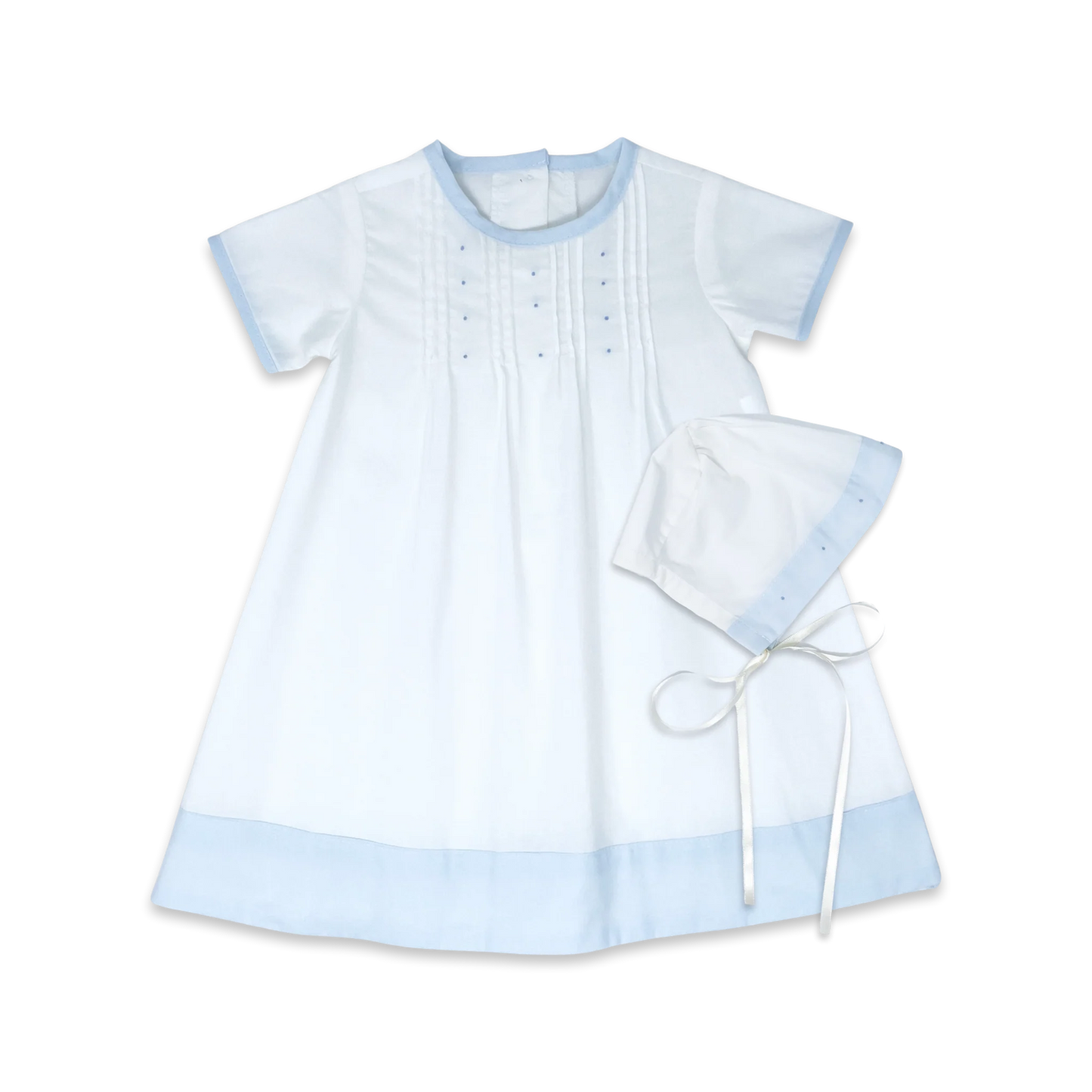 1956 Daygown Set - White/Blue