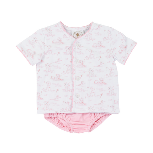 Snips & Snails Little Layette Set - Pink