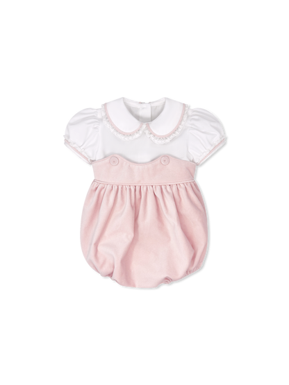 Sunday's Best Bubble-Petit Pink velvet