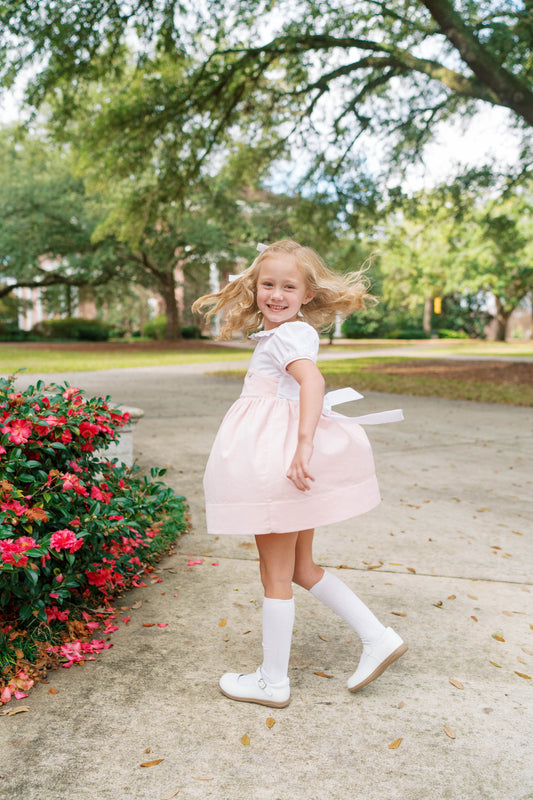 Sunday's Best Dress-Petit Pink Velvet