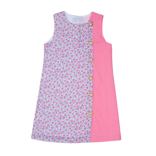 Tabitha Dress - Belle Bonnet Pink & Blue