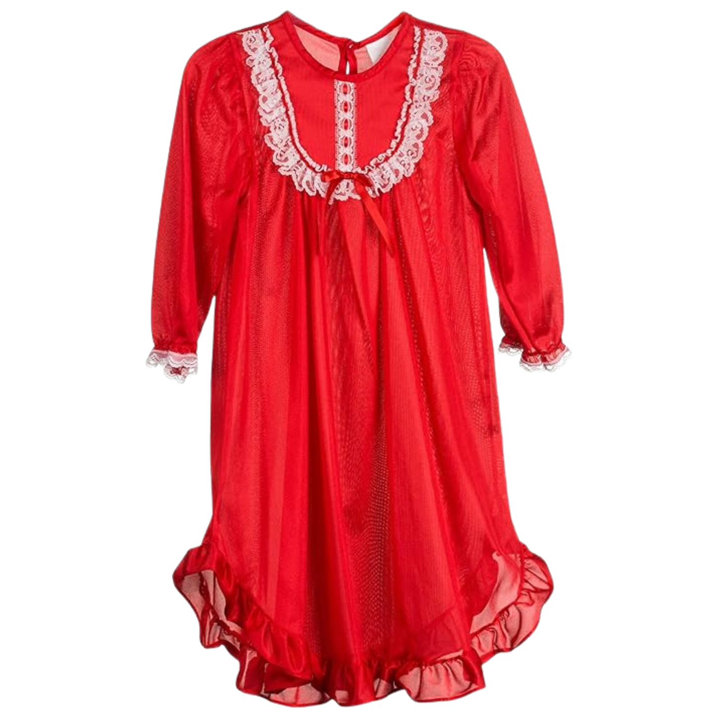 Traditional Nightgown - Red