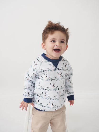 Mannered Mallards Boys Pullover