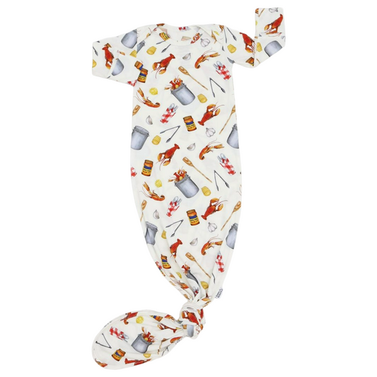 Crawfish Boil Knotted Gown