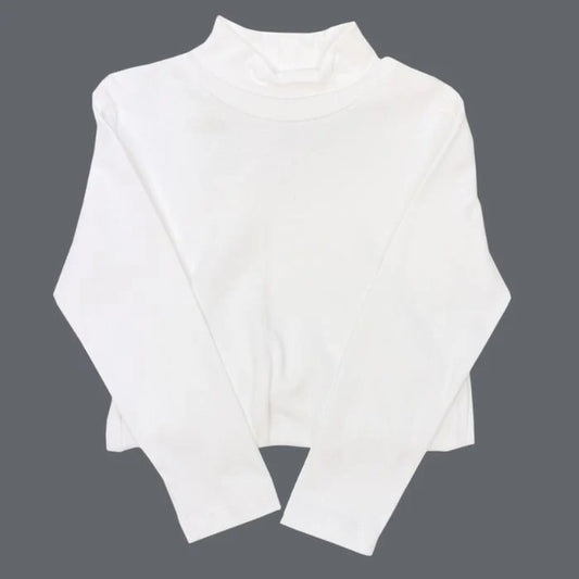 Turtleneck/White Knit