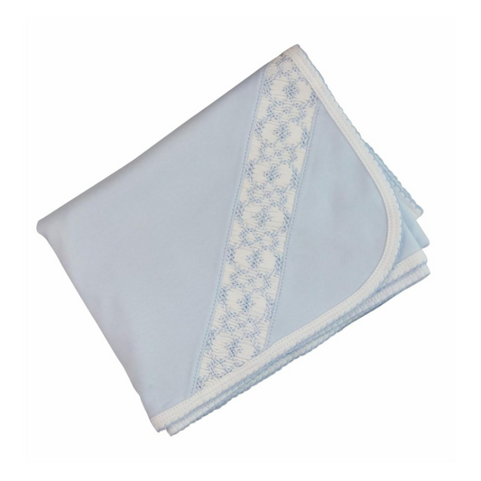 Hand Smocked Boys Blanket