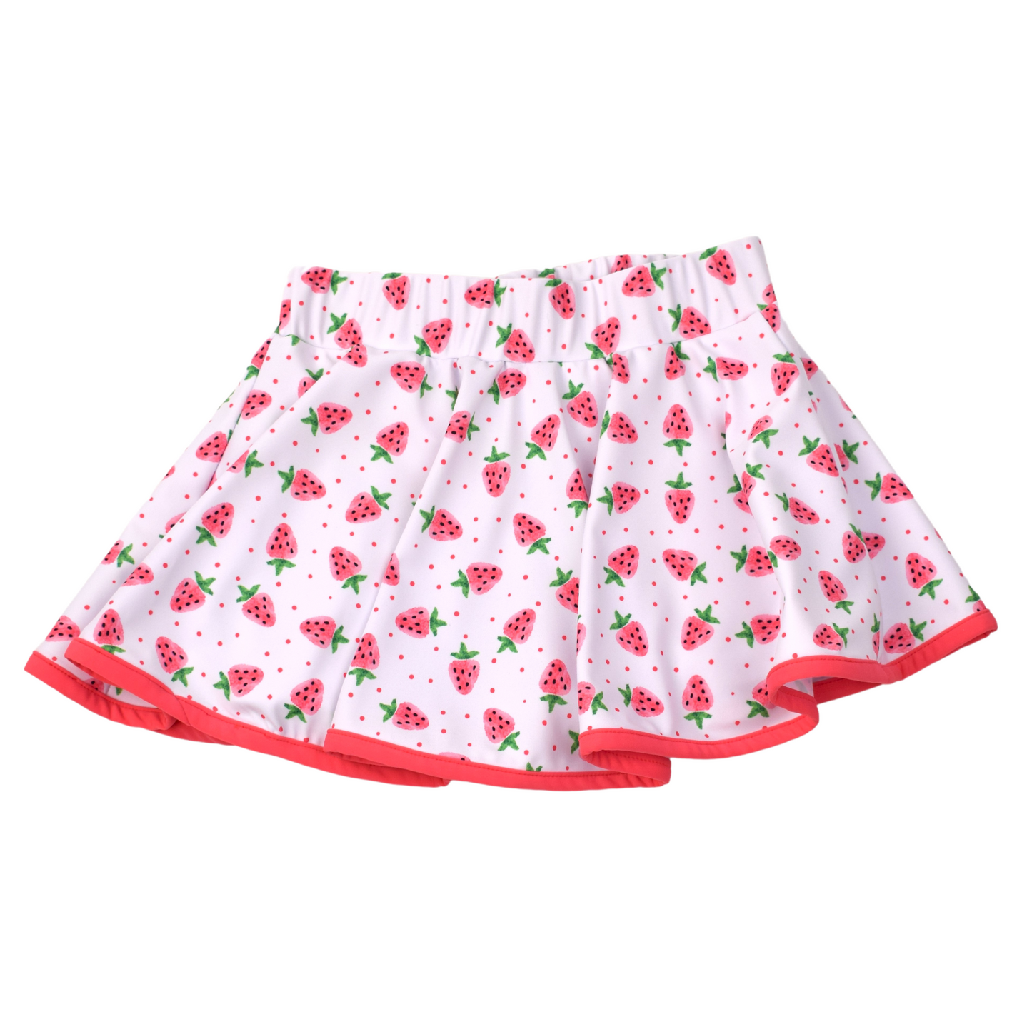 Print Skort - Strawberry