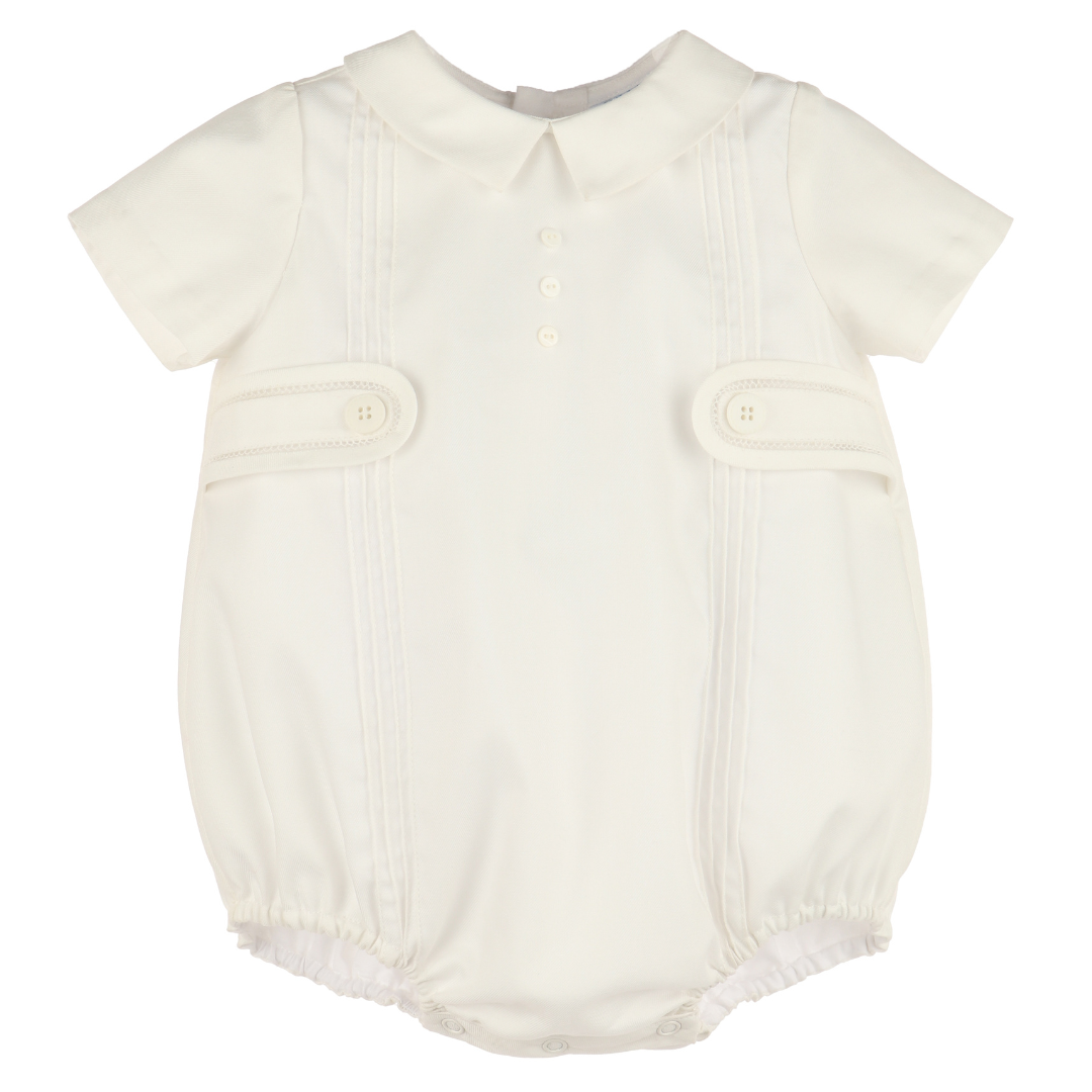 Classic Tabs Boy Bubble - Ivory