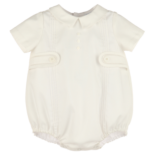Classic Tabs Boy Bubble - Ivory